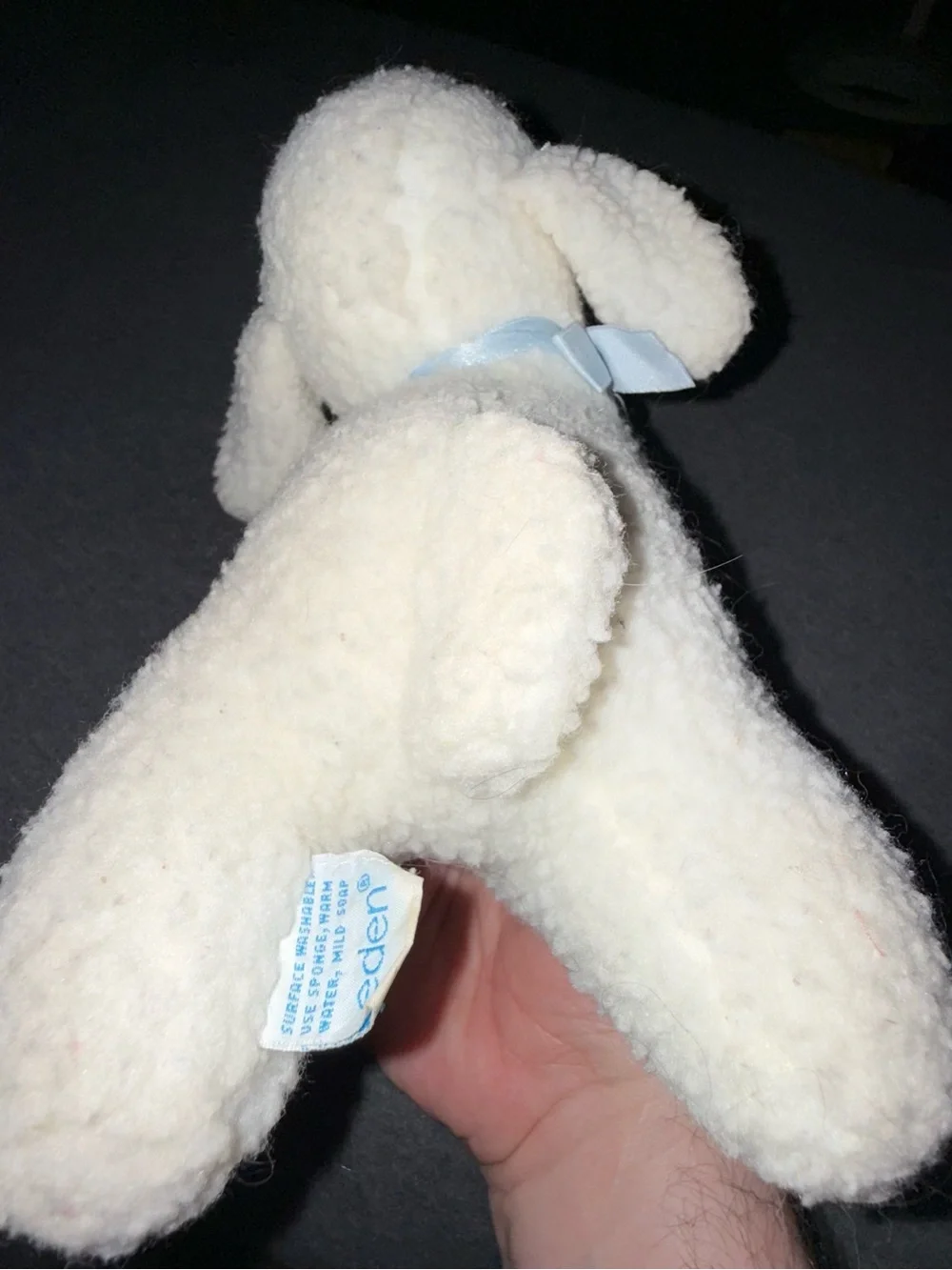 Vintage 1989 Eden Toys Wind Up Musical Lamb Plush Mary Had A Little Lamb